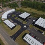 Tern Valley Business Park - aerial image