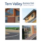 The front cover of a Tern Valley Business Park promotional brochure