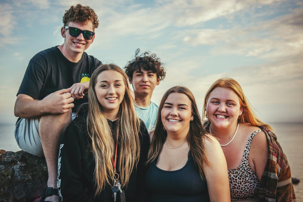 Library image of teenagers