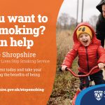 Shropshire Healthy Lives Stop Smoking Service graphic