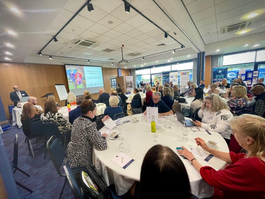 Attendees at Working with the VCSE Sector: The Key to Health and Care in Shropshire, Telford & Wrekin conference