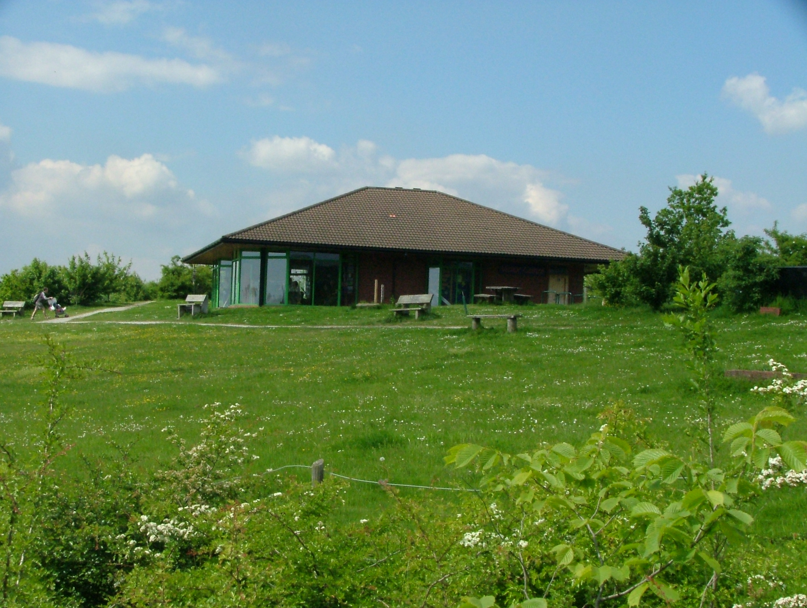 An image of Severn Valley Country Park in Shropshire. featuring the Visitor Centre which is set for improvement works.