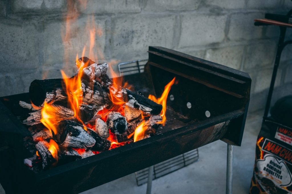 Barbecue coals