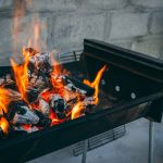 Barbecue coals