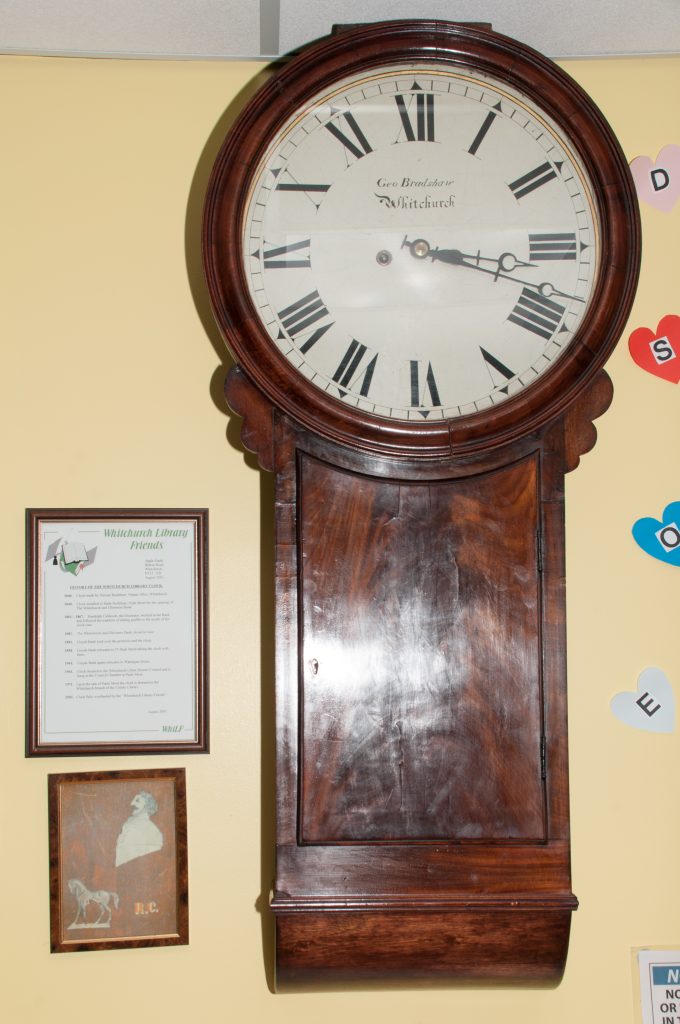 Whitchurch Library clock