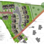 Penybryn Avenue, Whittington proposed site layout