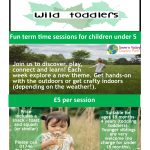 Wild Toddlers sessions at Severn Valley Country Park poster